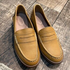 Sperry Women's Tan Leather Loafers